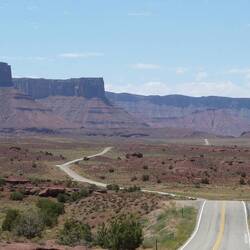 This is the same road that was used for the running clips in Forrest Gump