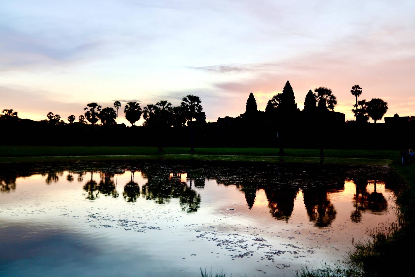 Sonnenaufgang in Ankor Wat