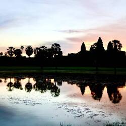 Sonnenaufgang in Ankor Wat
