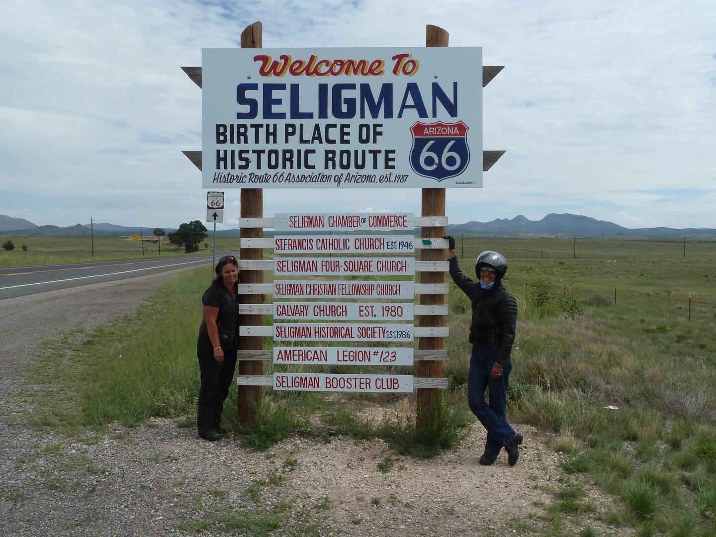 Riding Route 66 is a mission now, due to main freeways built over and around the original Route 66 r