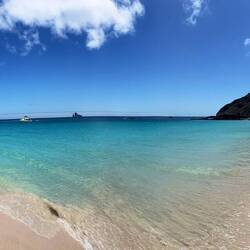 Traumstand nur erreichbar per Boot