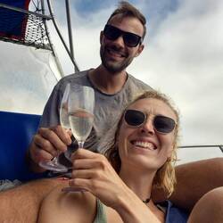 Cheers zum trotzdem wunderbaren Tauchtag 🥰