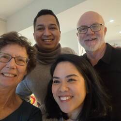 With Lukas and Arita