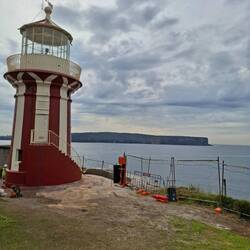 View from lighthouse, South Head, Sydney Harbour