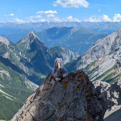 looking down into the valley I came from 1800m altitude