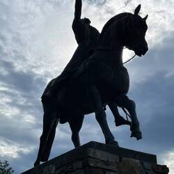 der Heilige Olav in seiner letzten Schlacht