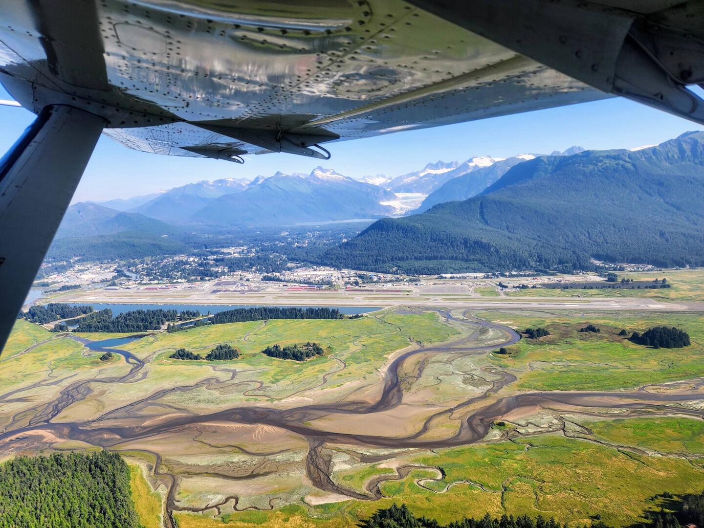Leaving Juneau