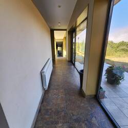 The huge hallway of 3 levels