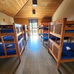 the dorm where my bunk is