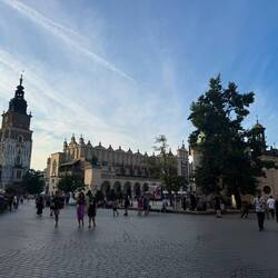 Rynek Glóny and Town Hall Tower