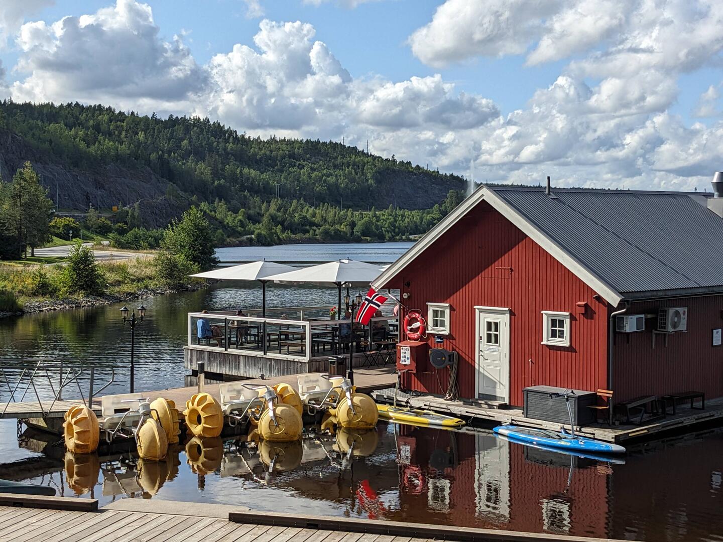Erster Stopp in Norwegen