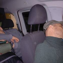23 Uhr, Warten aufs Bording