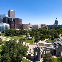 Colorado State Capitol & Civic Park from the Martin Building @ the DAM.