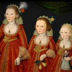 "Three Young Girls" by unknown British artist ... DAM — Denver, CO.