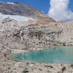 Bergsee am Iceline-Trail
