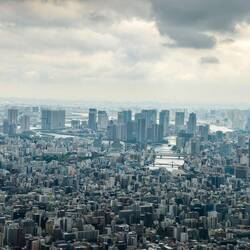 View from the skytree