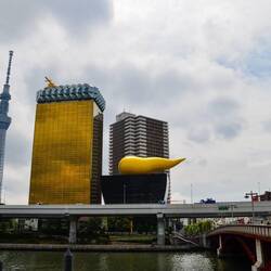 Golden flame (Asahi tower)