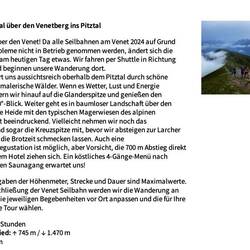 Die Tour von heute.