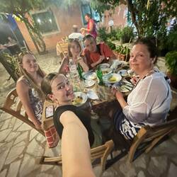 A fun dinner out