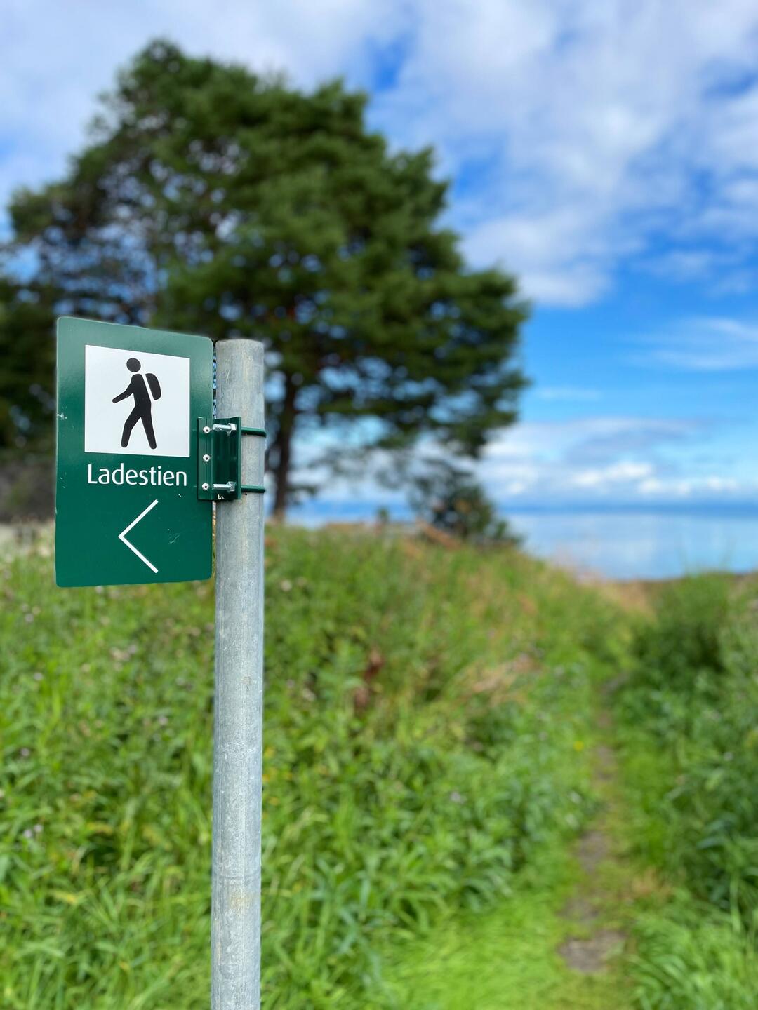 auf dem Ladestien nach Trondheim