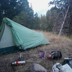 Camp/Dinner im Thompson Park