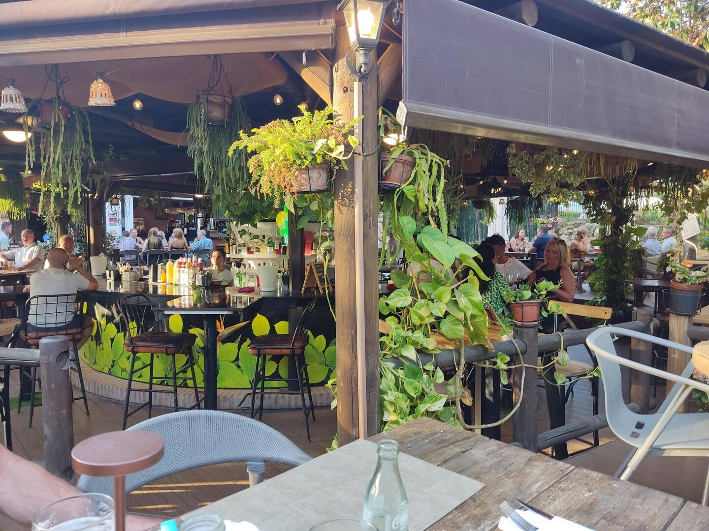 Im "El Jardín"
