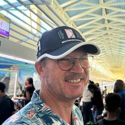 geschafft auf den Flughafen