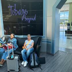 gemütlicher Warteplatz für 3 h bis zur Gate-Aufforderung