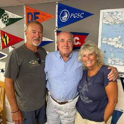 Randy Roy and Terry. Roy has been a positive influence on the boating community for over 20 years.