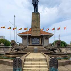 Father of the country @ the Independence Memorial Hall @ Independence Square — Colombo, Sri Lanka.