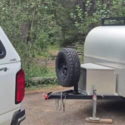 Campsite at Colter Bay. Large site with a picnic table, etc.