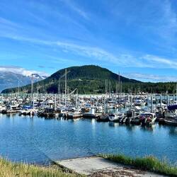 Die Waterfront von Haines