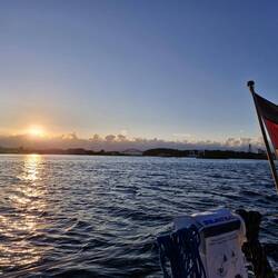 Abfahrt Stavanger, auf nach Dänemark