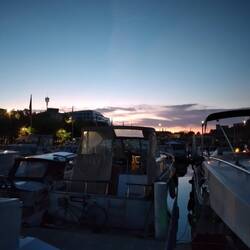 Endlich geht die Sonne unter