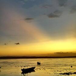 Blick auf Nusa Lembongan