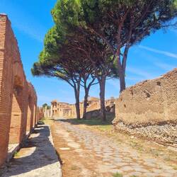 La rue principale de la ville, la « Decumanus Maximus »