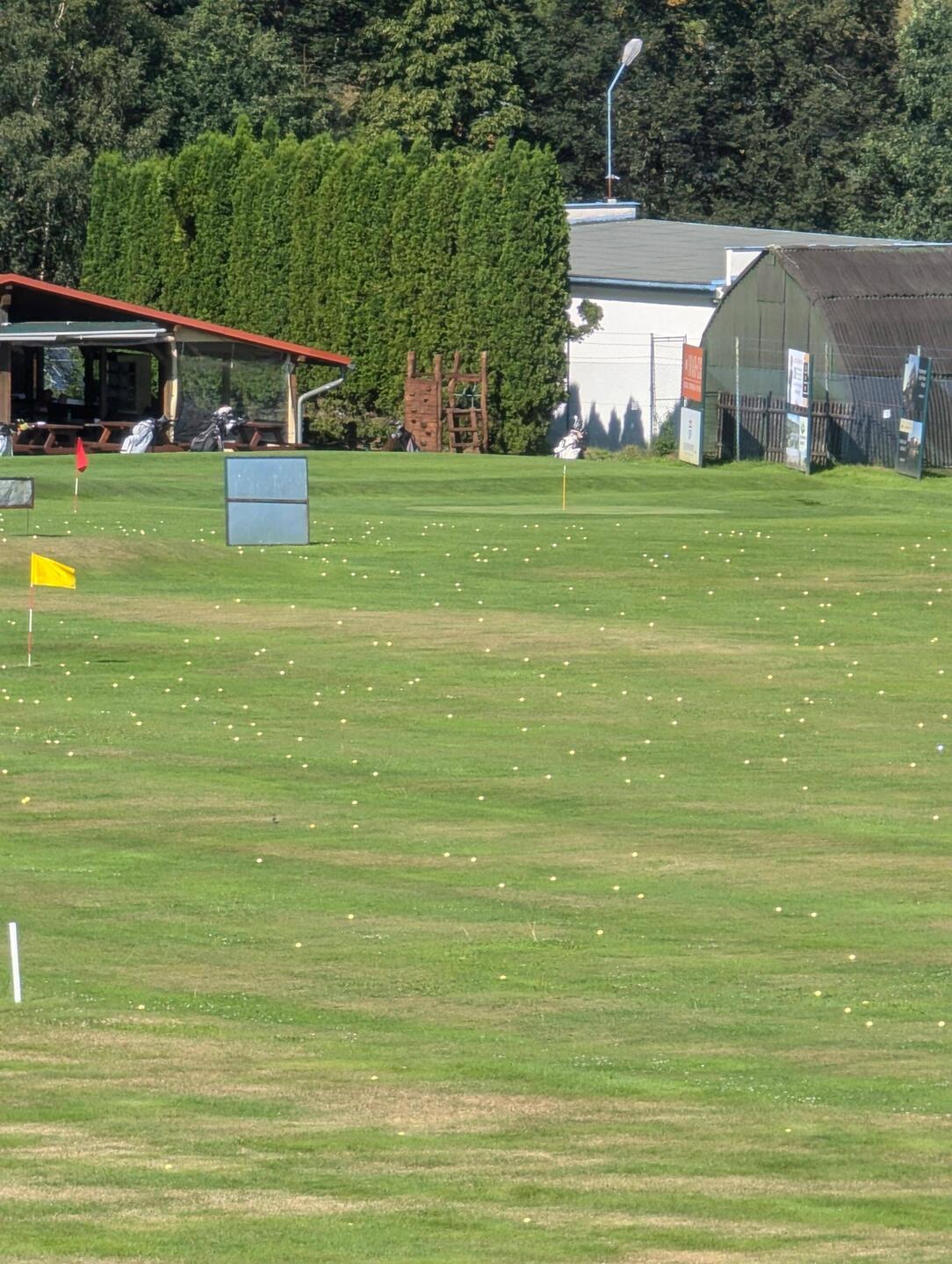 Bissl golfen in Liberec