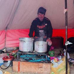 Cocinero Carlos in der Küche