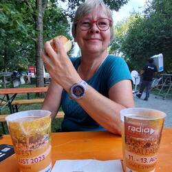 ...aber wir bekommen doch noch was! Die Uhren gehen in Hof wohl etwas anders!😁