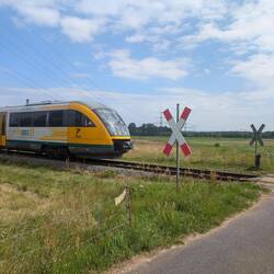 Mit der sind wir gestern gestartet