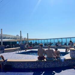 A ship carrying this many passengers needs a pool bigger than a stamp! 🫥