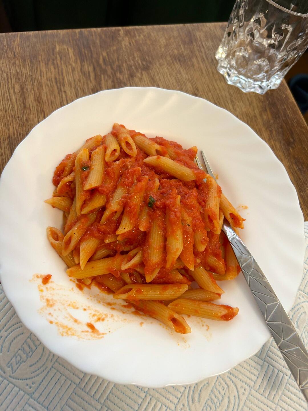 Why the pasta? I have no photos of Brum, so here's a photo of something I cooked in Brum 😅