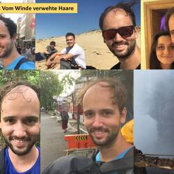 Die Frisur wurde im Laufe der Zeit immer lichter