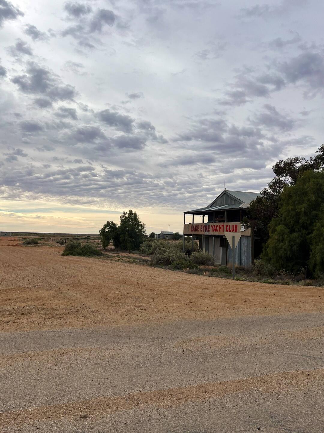 Lake Eyre Yacht Club!