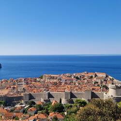 Letzter Blick auf Dubrovnik