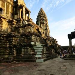 Das Tempel innere von Ankor Wat
