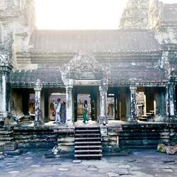 Das Tempel innere von Ankor Wat
