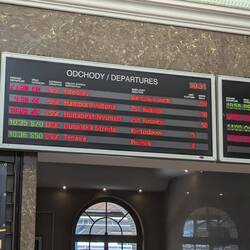 We really mean a 50 min delay