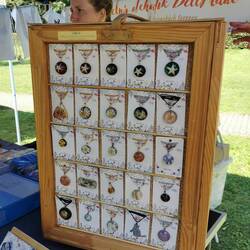 Das konnte man in einem Workshop selbst herstellen.