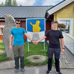 Noah nördlich, David südlich des Polarkreises